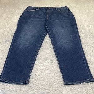 SONOMA BOYFRIEND WOMENS 18 Classic Blue Denim Jeans